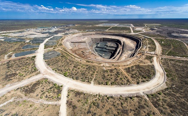 karowe open pit