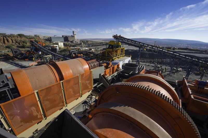 The Bulk Sample Plant Scrubbing Plant at the Finsch mine 2